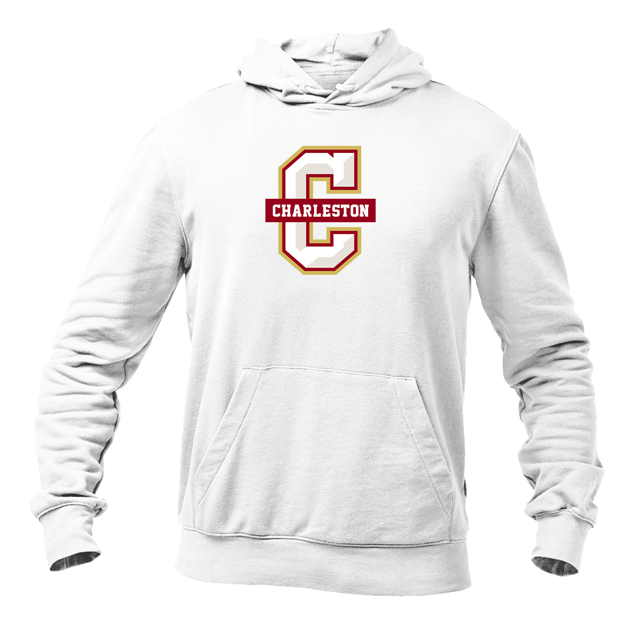 Men's Charleston Cougars Softstyle Midweight Hooded Sweatshirt