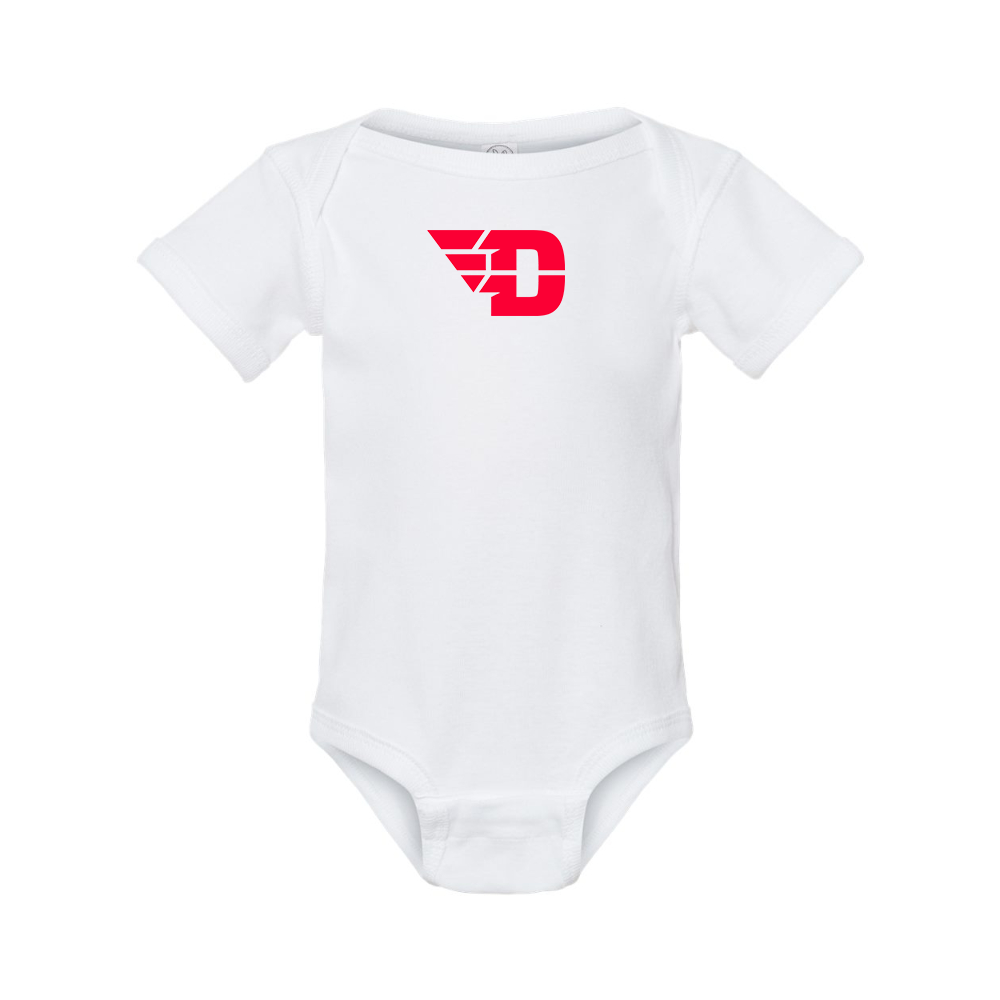 Dayton Flyers  Rabbit Skins Infant Baby Rib Bodysuit
