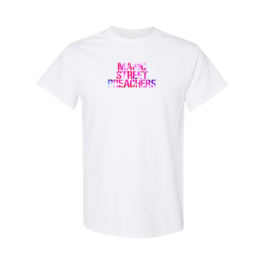 Men's Manic Street Preachers Logo Cotton T-Shirt