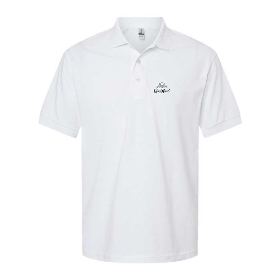 Men's Crown Royal Logo Dry Blend Polo