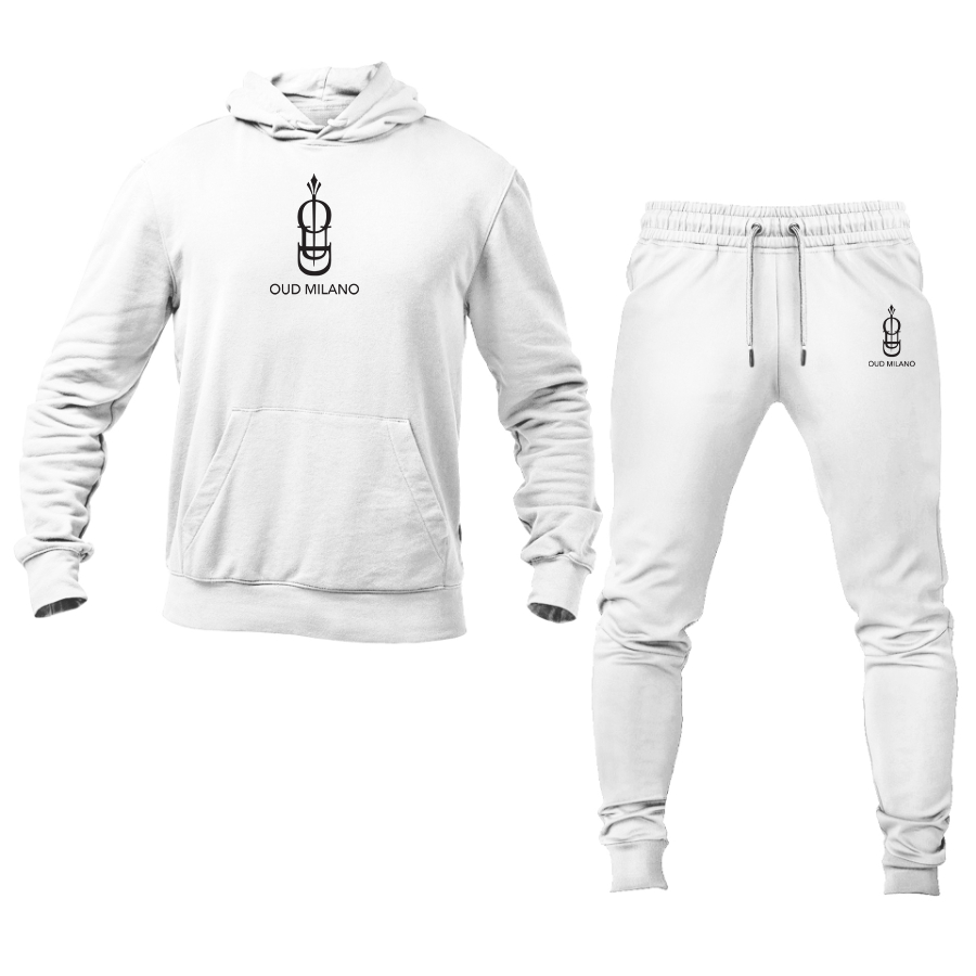 Men's Oud Milano Logo Hoodie Joggers Set