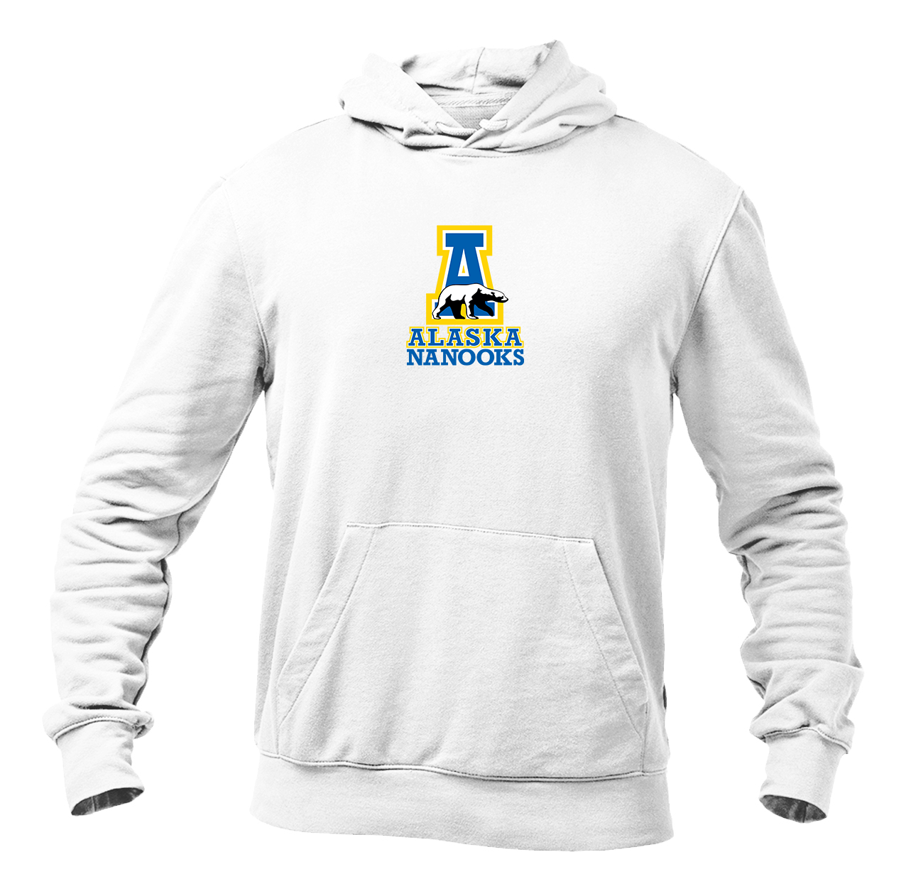 Men's Alaska Nanooks Gildan  Heavy Blend Hooded Sweatshirt