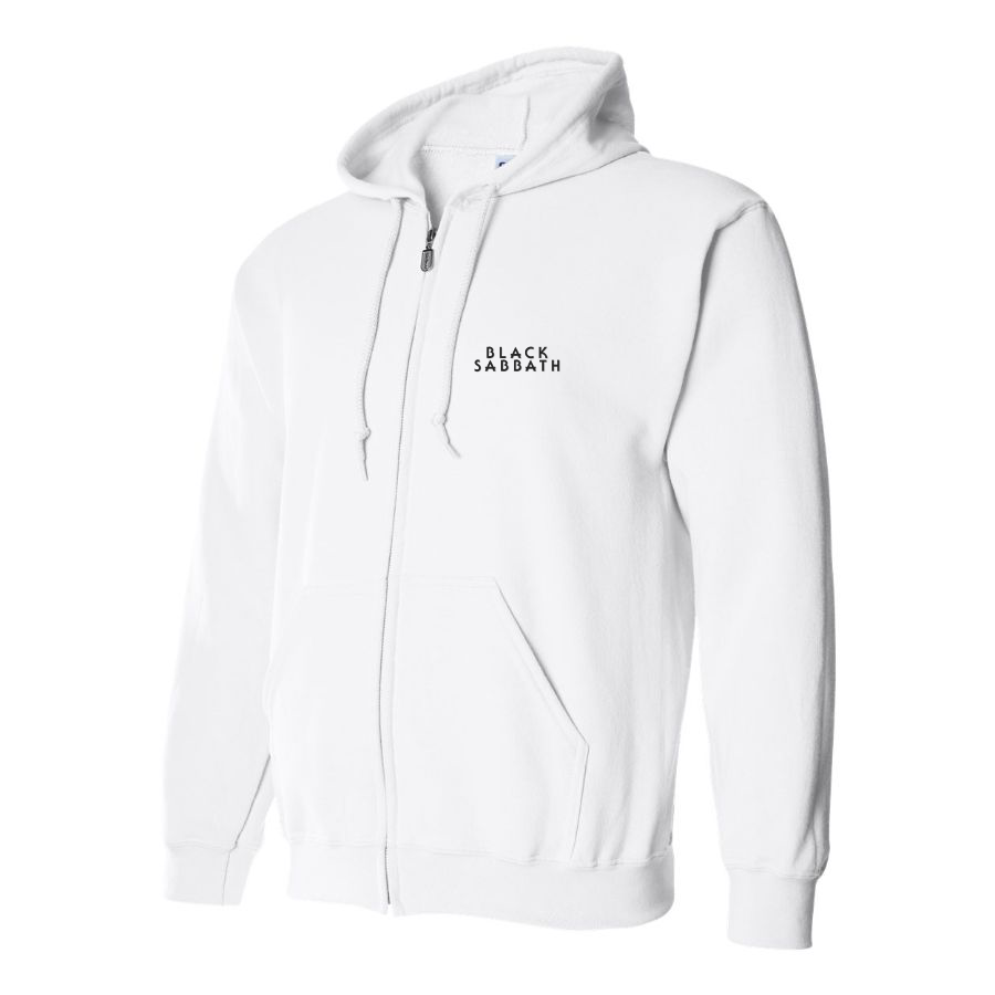 Men's Black Sabbath Logo Zipper Hoodie