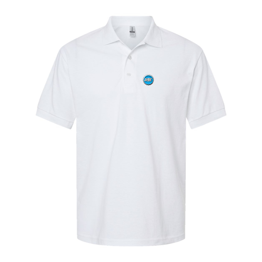 Men's Wit Beverage Company Logo Dry Blend Polo