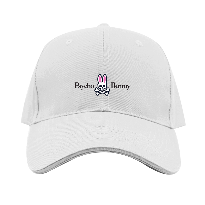 Psycho Bunny Logo  Dad Baseball Cap Hat