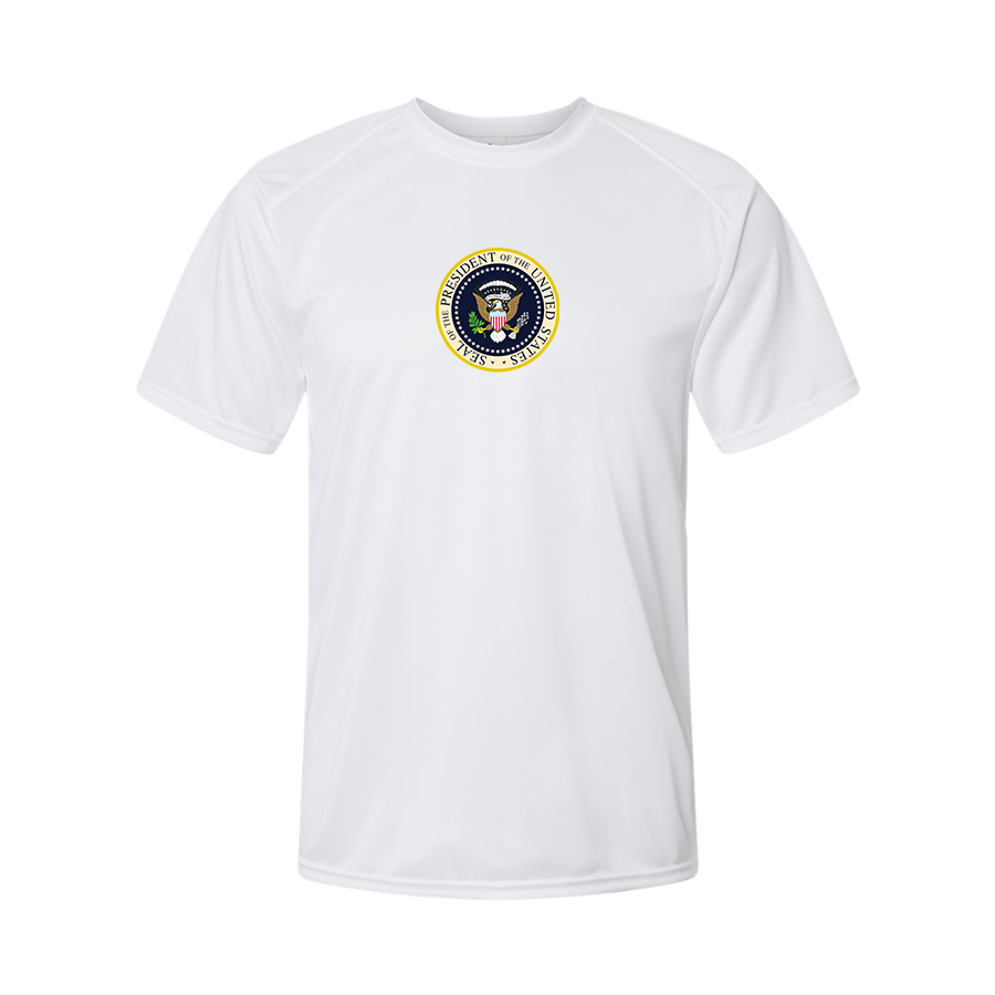 Men's USA President Seal Logo Performance T-Shirt