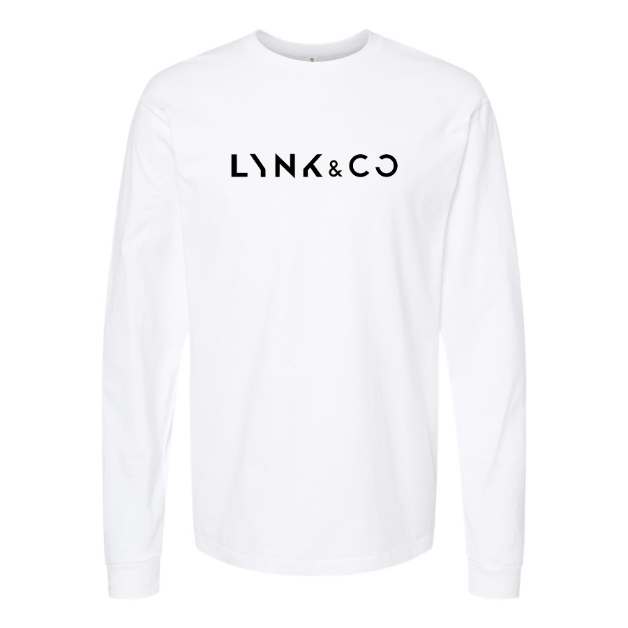 Men's Lynk Co Logo Cotton Long Sleeve T-Shirt