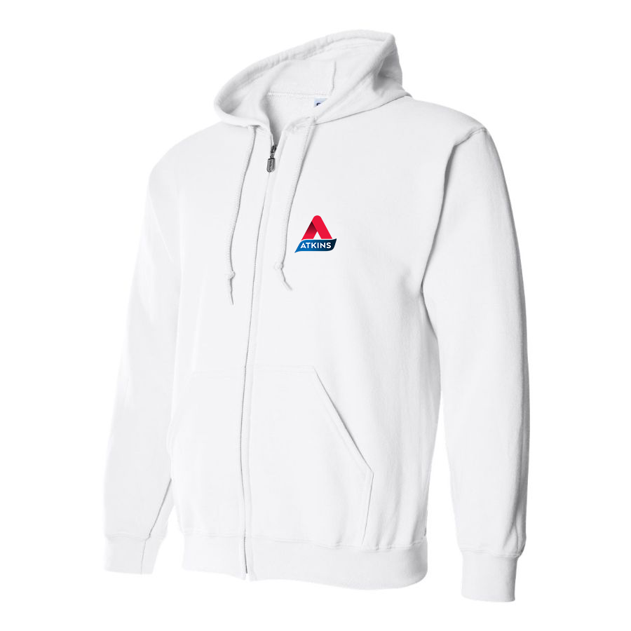 Men's Atkins Logo Zipper Hoodie
