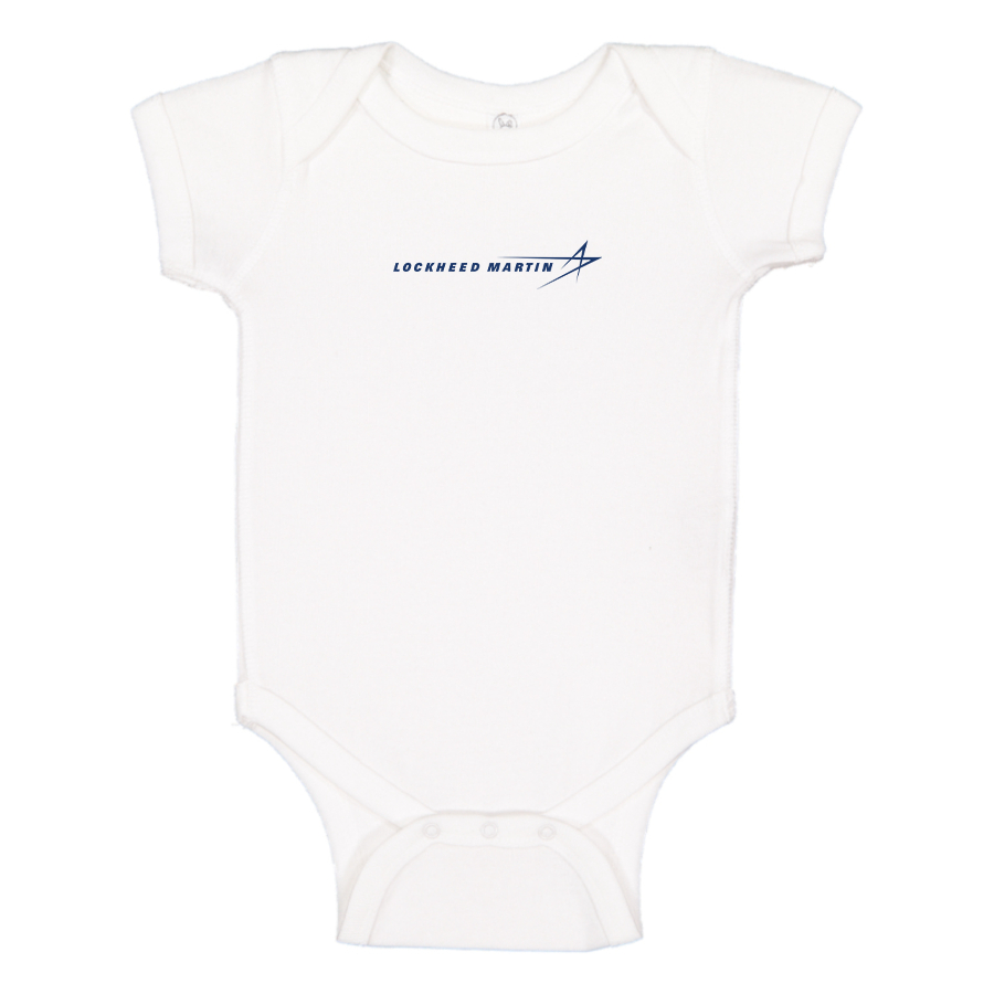 LinLockheed Martin  Logo  Baby Onesie Romper