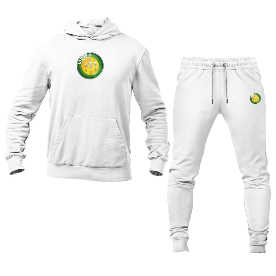 Men's Lister Motor Company Logo Hoodie Joggers Set