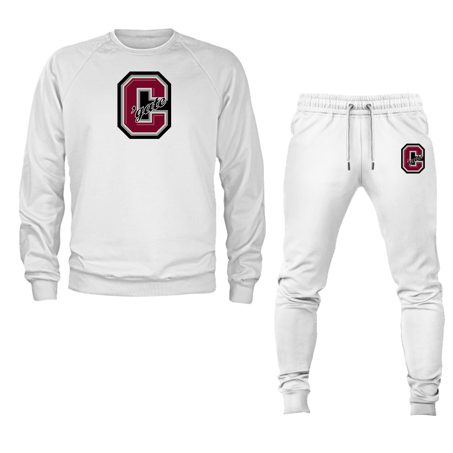 Men's Colgate Raiders  Crewneck Sweatshirt Joggers Suit