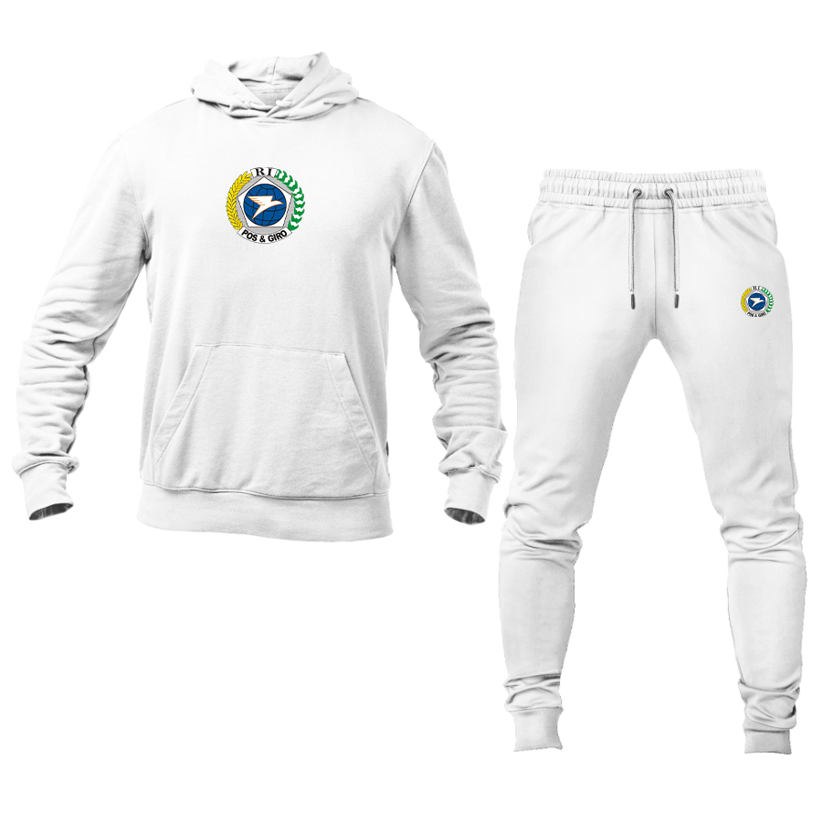Men's Pos & Giro Logo Hoodie Joggers Set