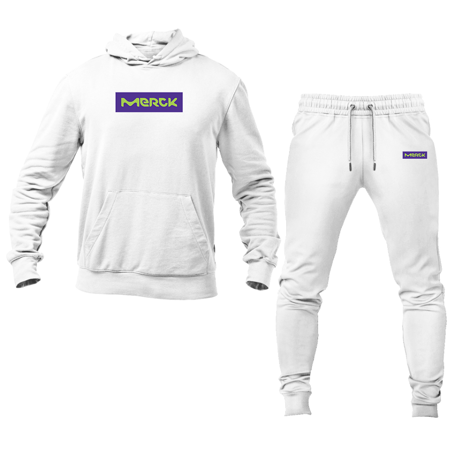 Men's Merck KGaA Logo Hoodie Joggers Set