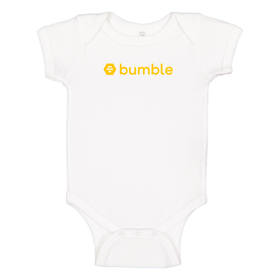 Bumble Logo  Baby Onesie Romper