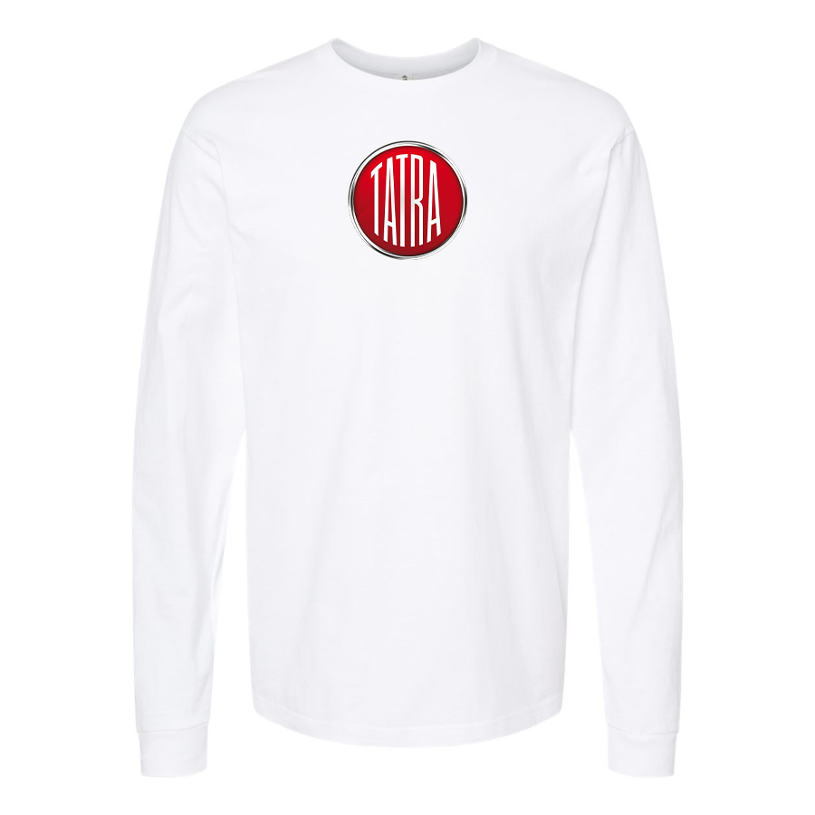 Men's Tatra Logo Cotton Long Sleeve T-Shirt