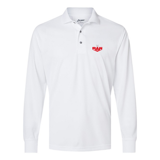 Men's  WWE Raw Paragon Prescott Long Sleeve Polo