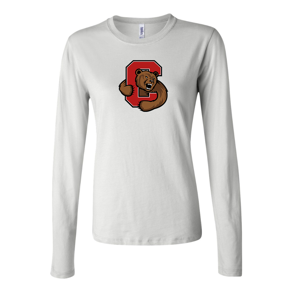 BELLA CANVAS Cornell Big Red Jersey Long Sleeve Tee