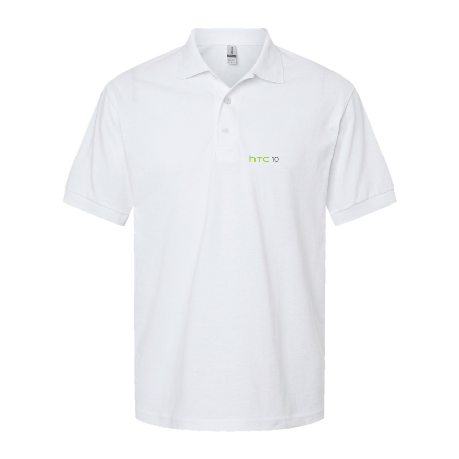 Men's HTC 10 Logo Dry Blend Polo
