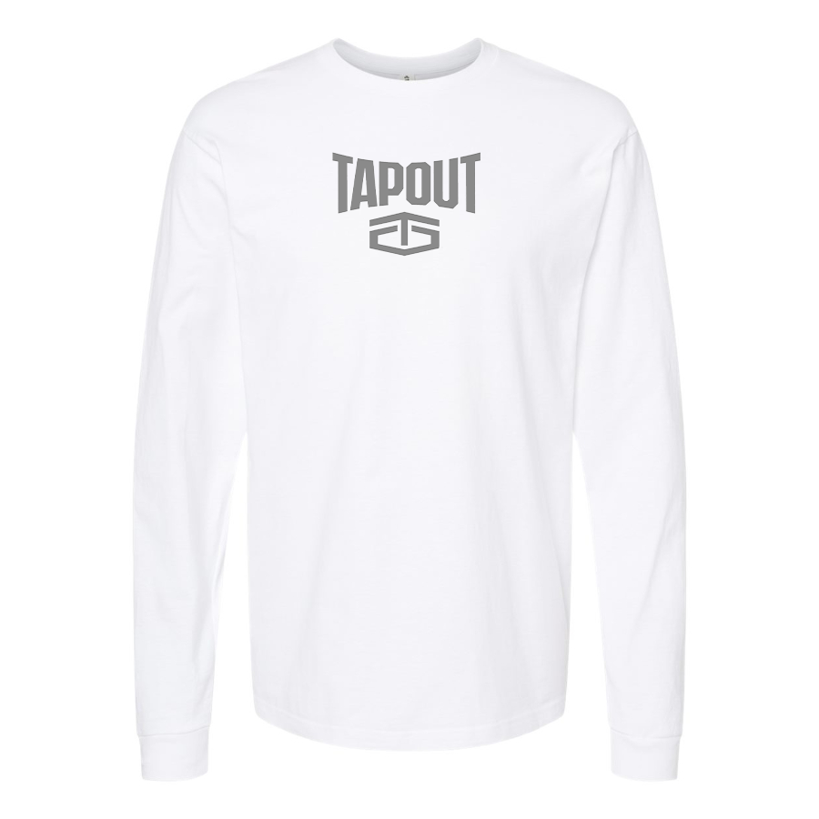 Men's Tapout Logo Cotton Long Sleeve T-Shirt