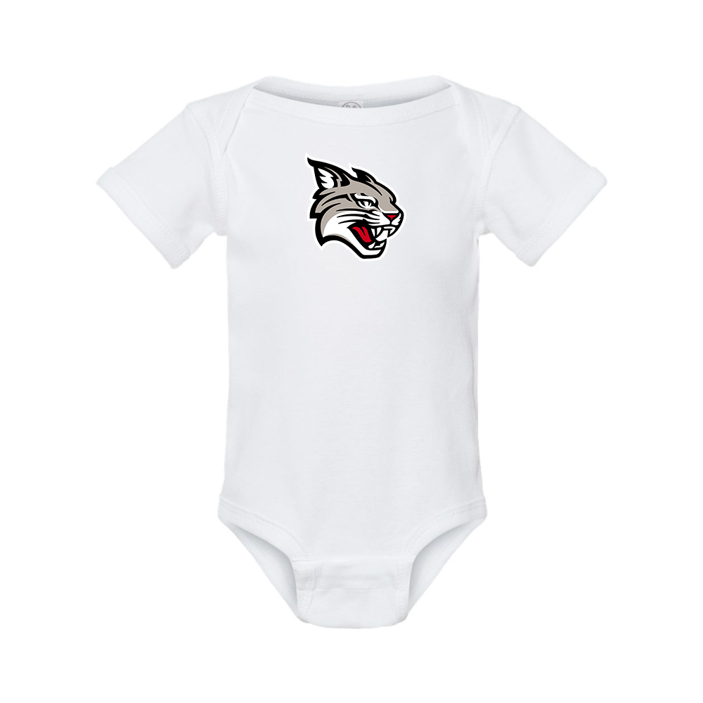 Davidson Wildcats  Rabbit Skins Infant Baby Rib Bodysuit