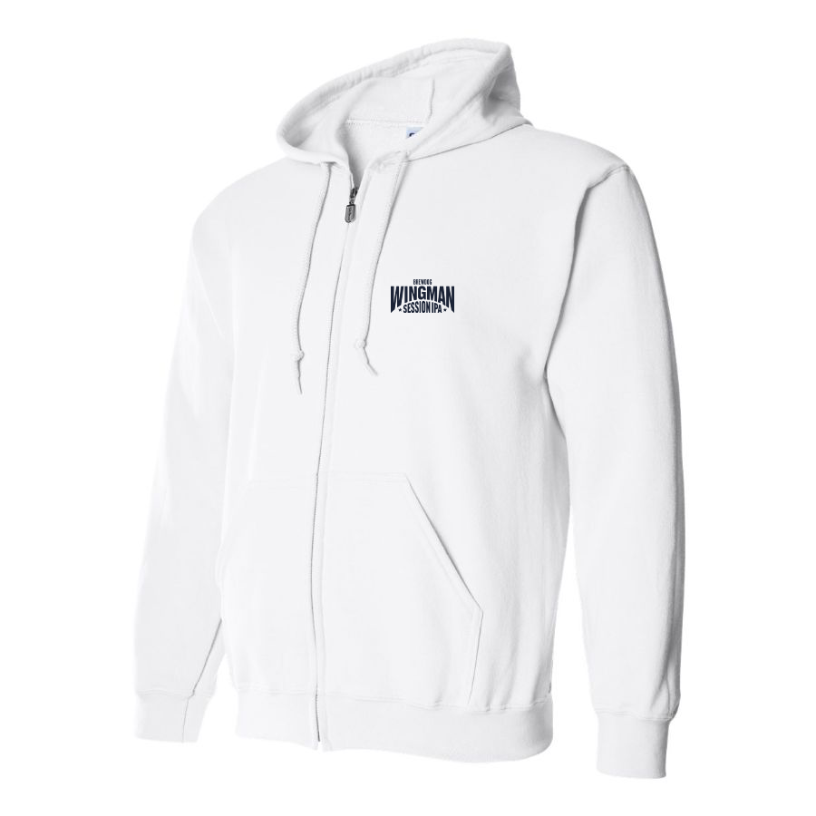 Men's Wingman  Logo Zipper Hoodie