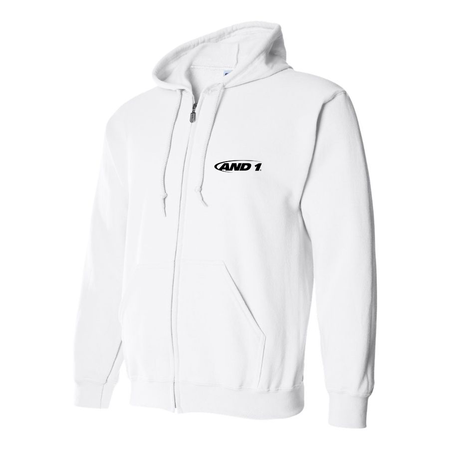 Men's AND1 Logo Zipper Hoodie