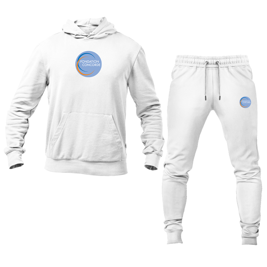 Men's Fondation Concorde Logo Hoodie Joggers Set