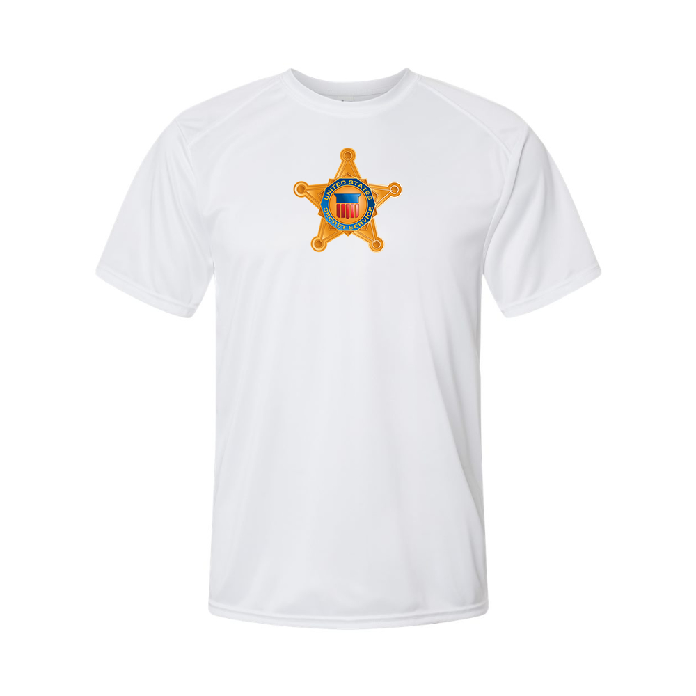 Men's  Secret Service Star Logo  Performance T-Shirt