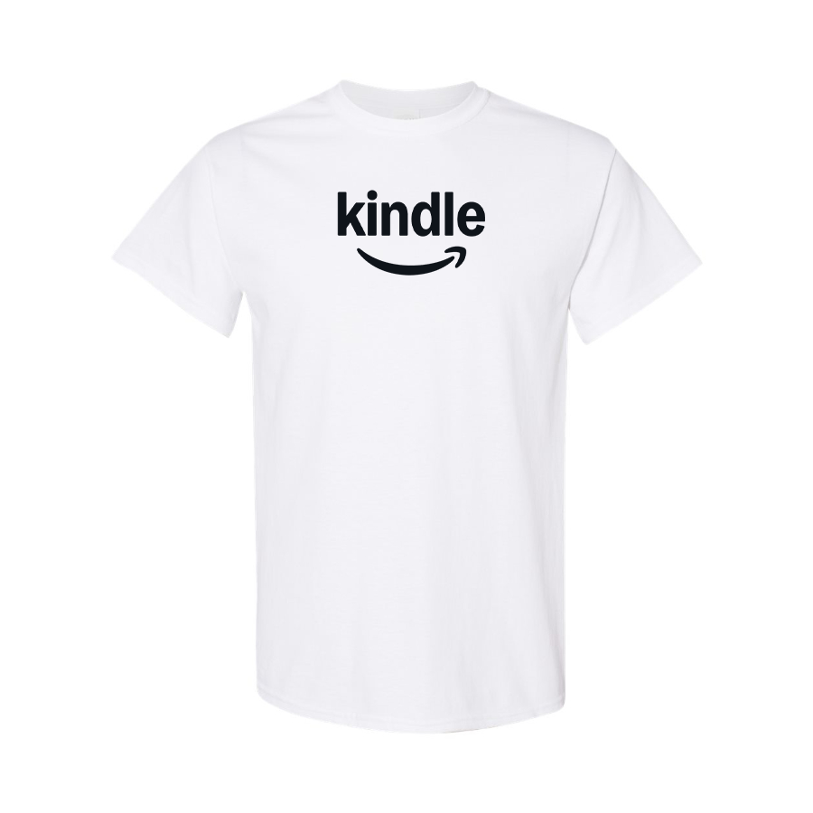Men's Amazon Kindle Logo Cotton T-Shirt