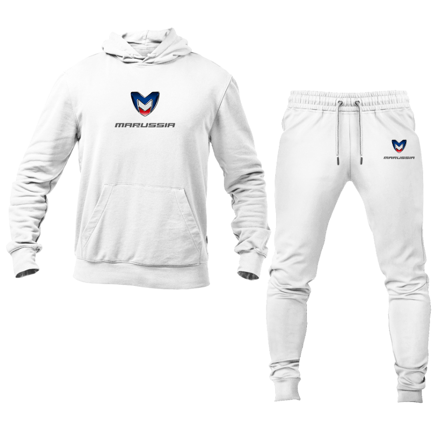 Men's Marussia Motors Logo Hoodie Joggers Set