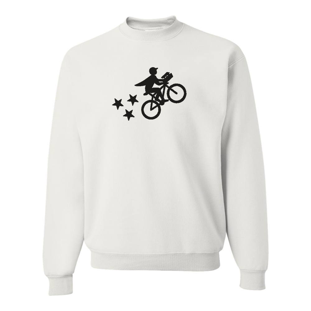 Men's  Postmates Bike JERZEES NuBlend Crewneck Sweatshirt