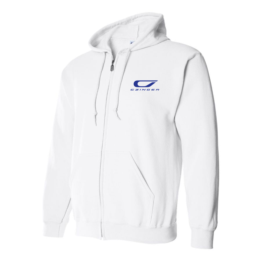 Men's Czinger Logo Zipper Hoodie