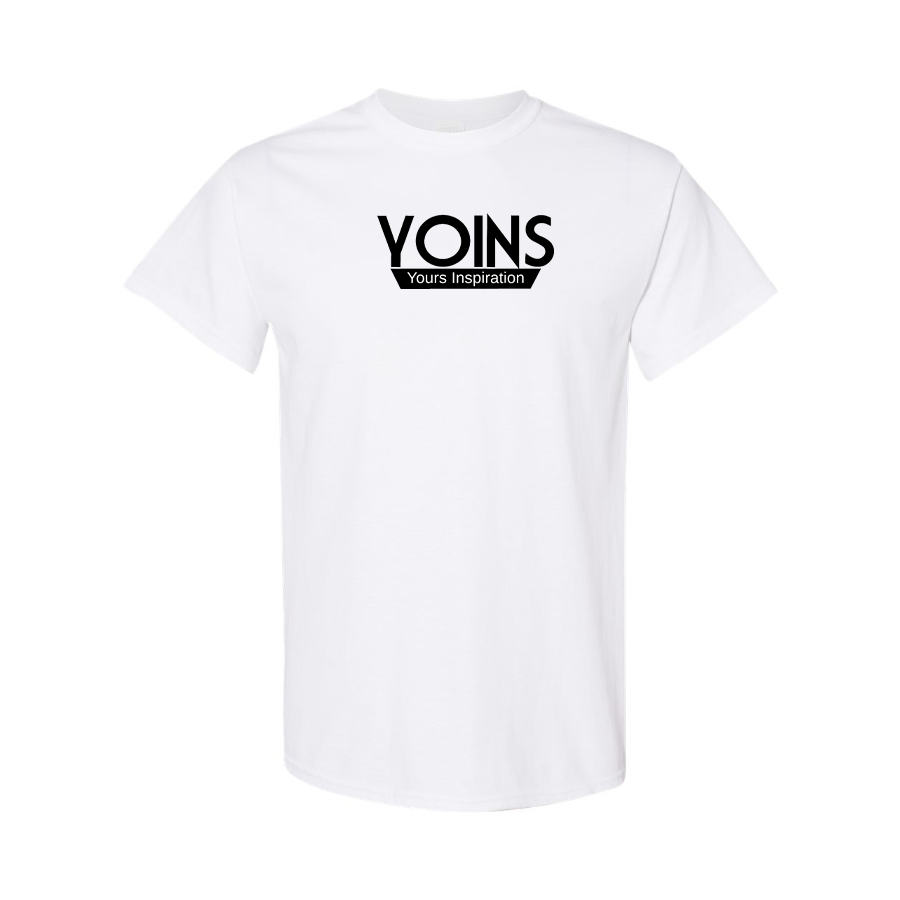 Men's Yoins Logo Cotton T-Shirt