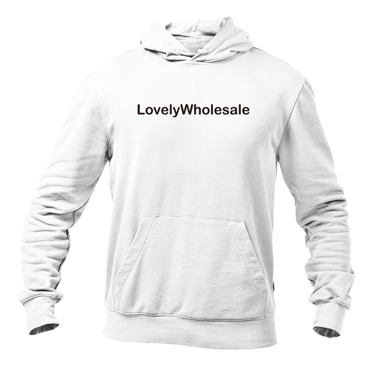 Men's  LovelyWholesale  Logo Pullover Hoodie