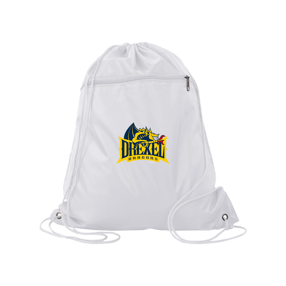 Drexel Dragons Q-Tees - Polyester Cinchpack