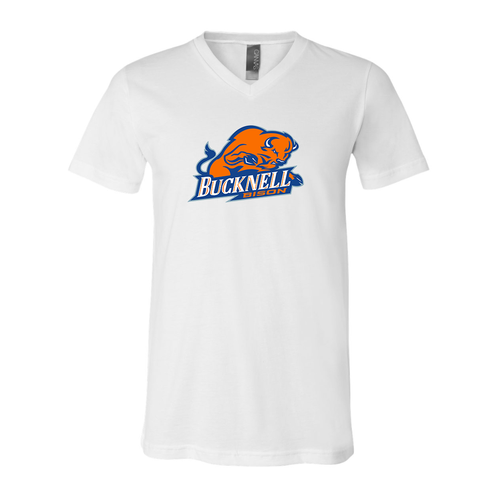 Bucknell Bison BELLA  CANVAS - Jersey V-Neck T-Shirt