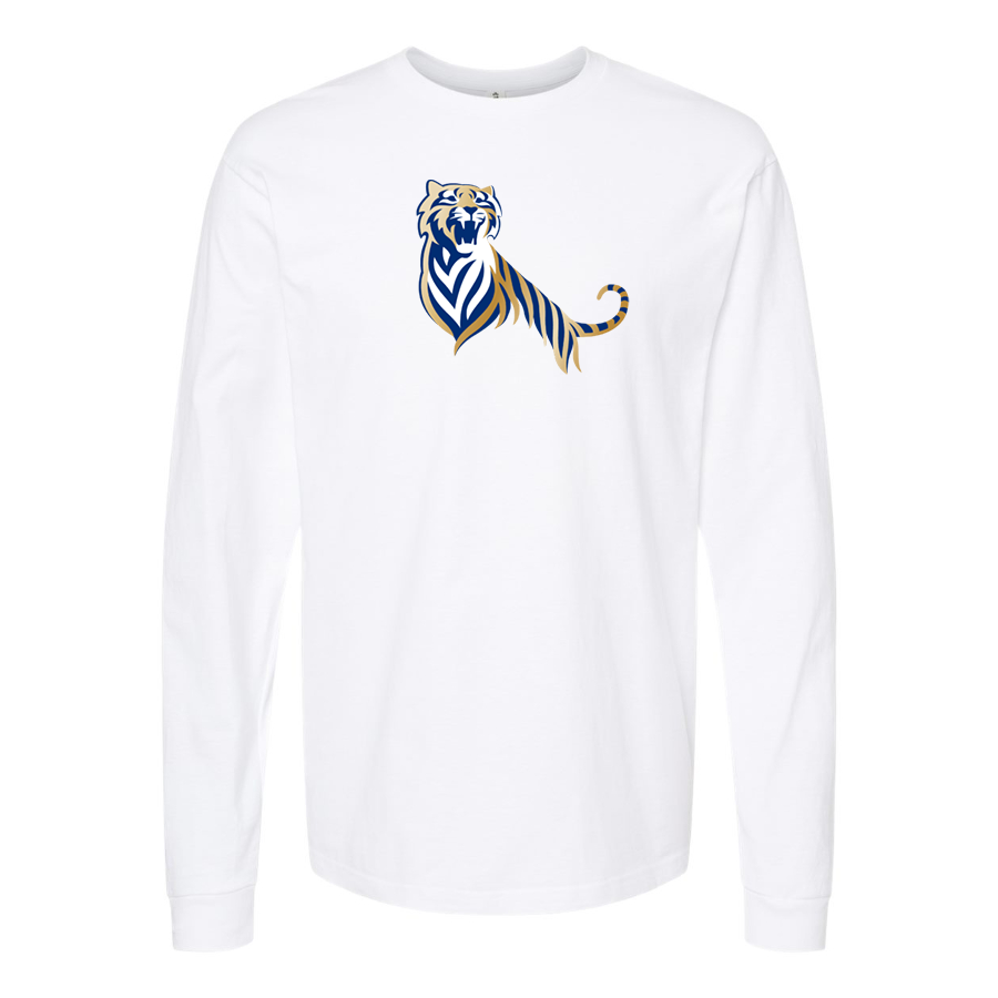 Men's Tiger Beer Logo Cotton Long Sleeve T-Shirt