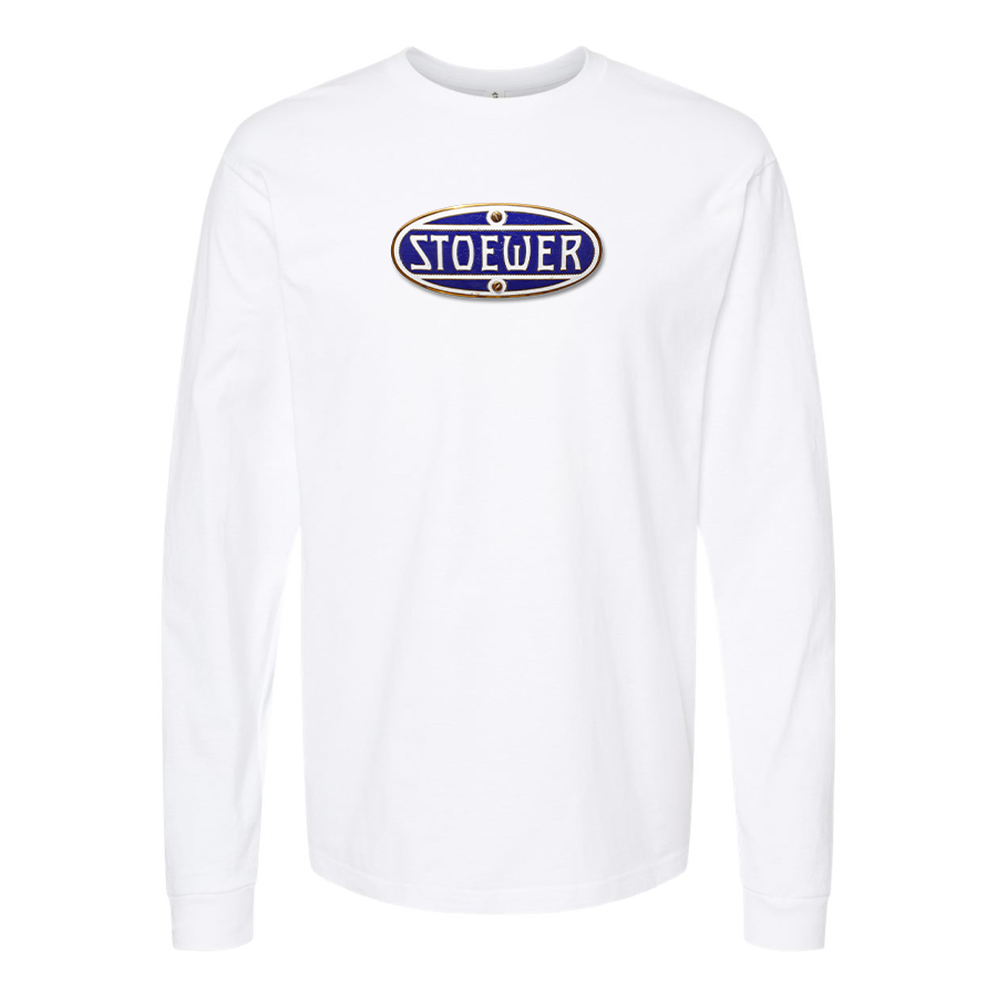 Men's Stoewer Logo Cotton Long Sleeve T-Shirt