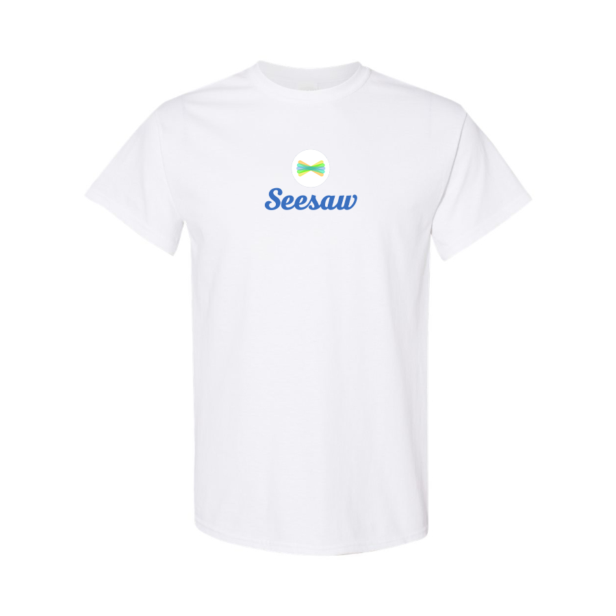Men's Seesaw Logo Cotton T-Shirt