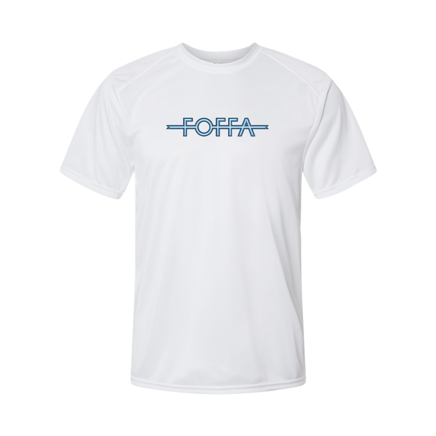 Men's Foffa Blue Logo Performance T-Shirt