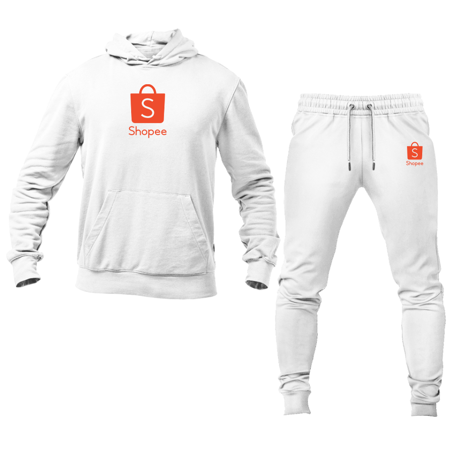 Men's Shopee Logo Hoodie Joggers Set