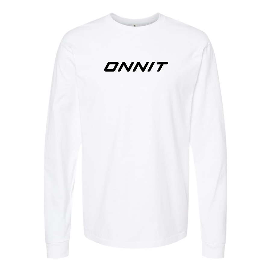 Men's Onnit Logo Cotton Long Sleeve T-Shirt