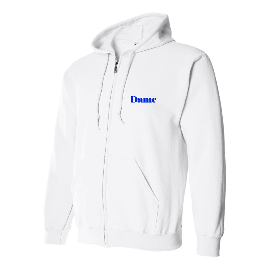 Men's Dame Products Logo Zipper Hoodie