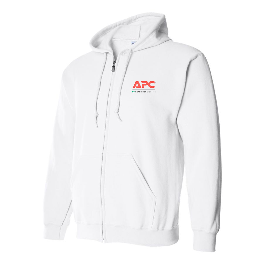 Men's APC Logo Zipper Hoodie