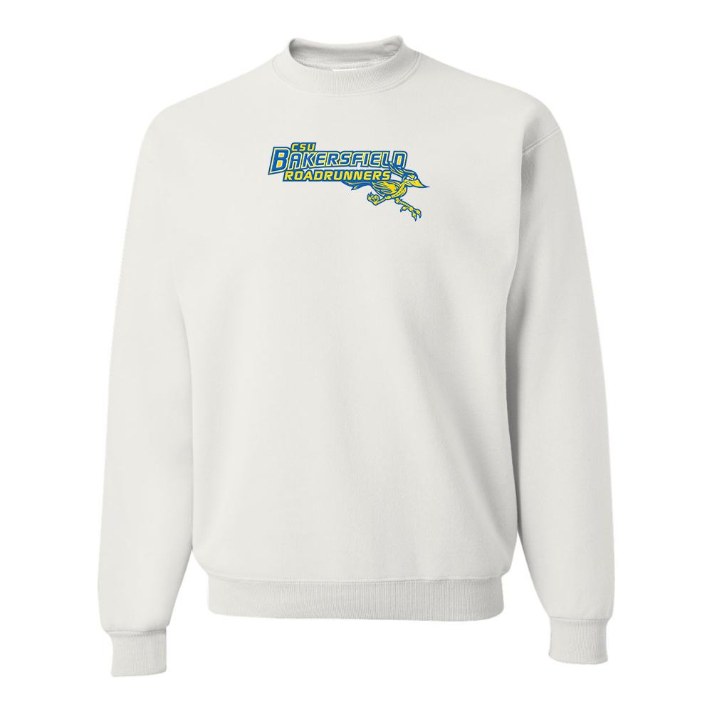 Men's  CSU-Bakersfield Roadrunners JERZEES NuBlend Crewneck Sweatshirt