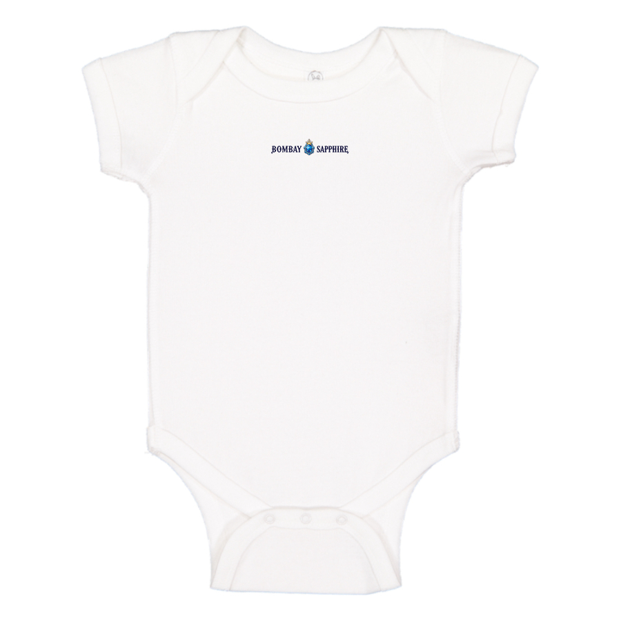 Bombay Sapphire Logo Baby Onesie Romper