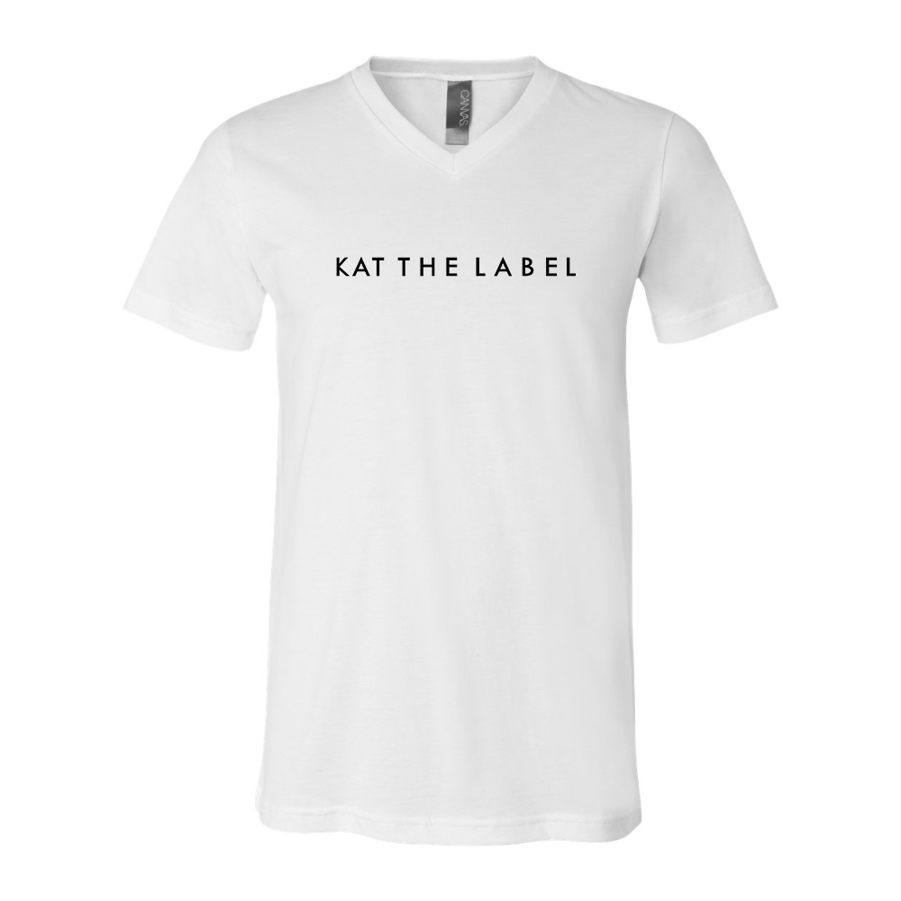 Kat The Label BELLA  CANVAS - Jersey V-Neck T-Shirt