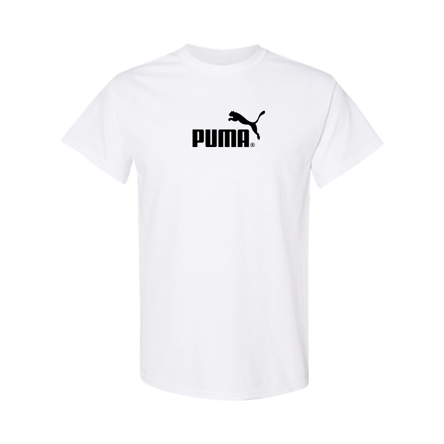 Men's Puma Logo Cotton T-Shirt