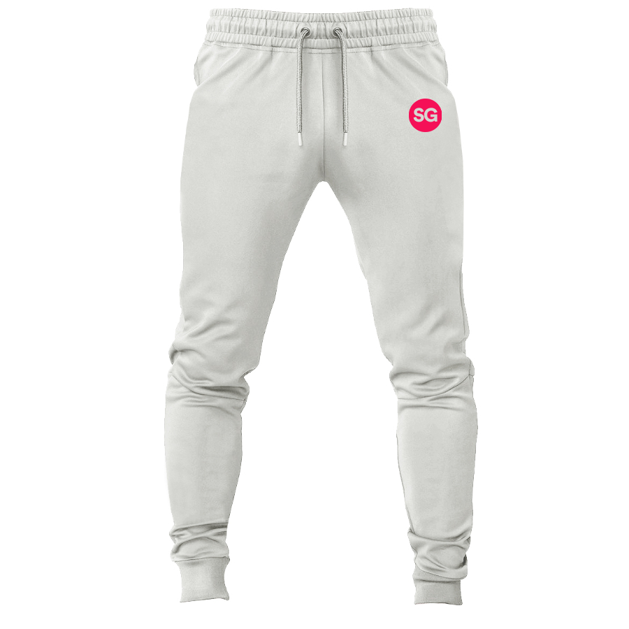 Men's Sofiagray Logo Sweatpants Joggers