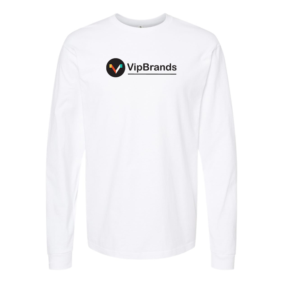 Men's VipBrands  Logo Cotton Long Sleeve T-Shirt